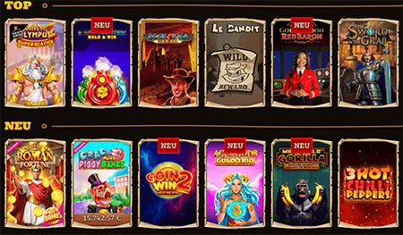 Spiele im Lizaro Casino™